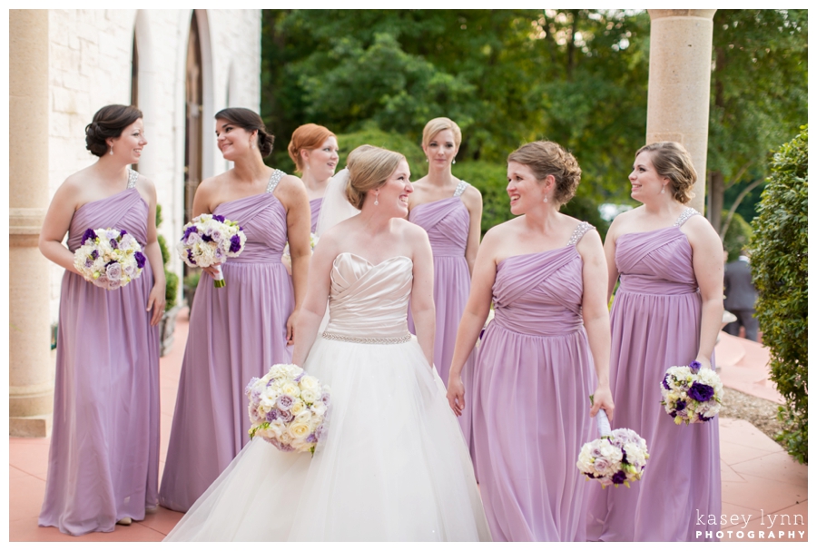 Lilac and Purple Wedding Colors / Kasey Lynn Photography