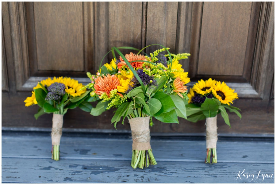 Sunflower Wedding Bouquet_Kasey Lynn Photography