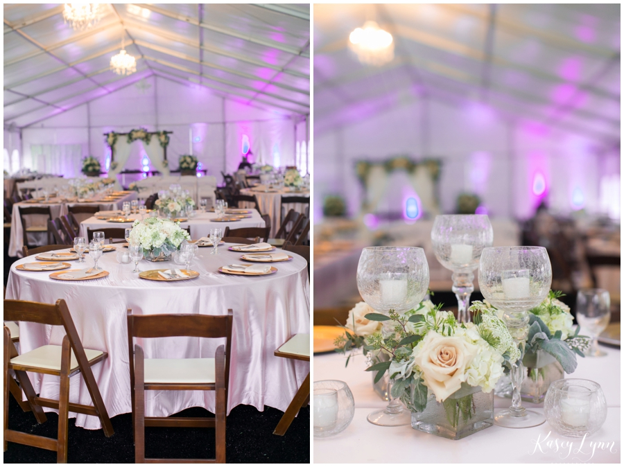 Tented Wedding Reception / Kasey Lynn Photography