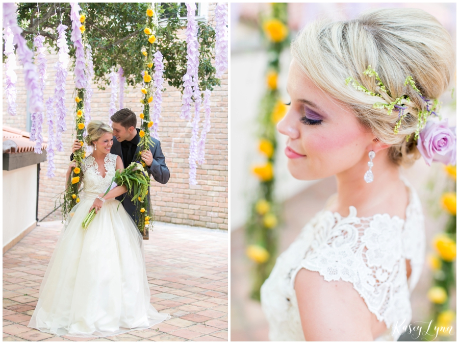 Purple and Yellow Wedding / Kasey Lynn Photography