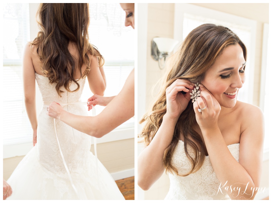 Bride getting ready / Kasey Lynn Photography