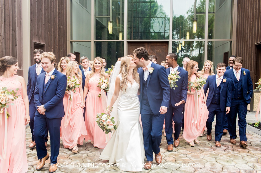 blue and pink wedding colors_Kasey Lynn Photography