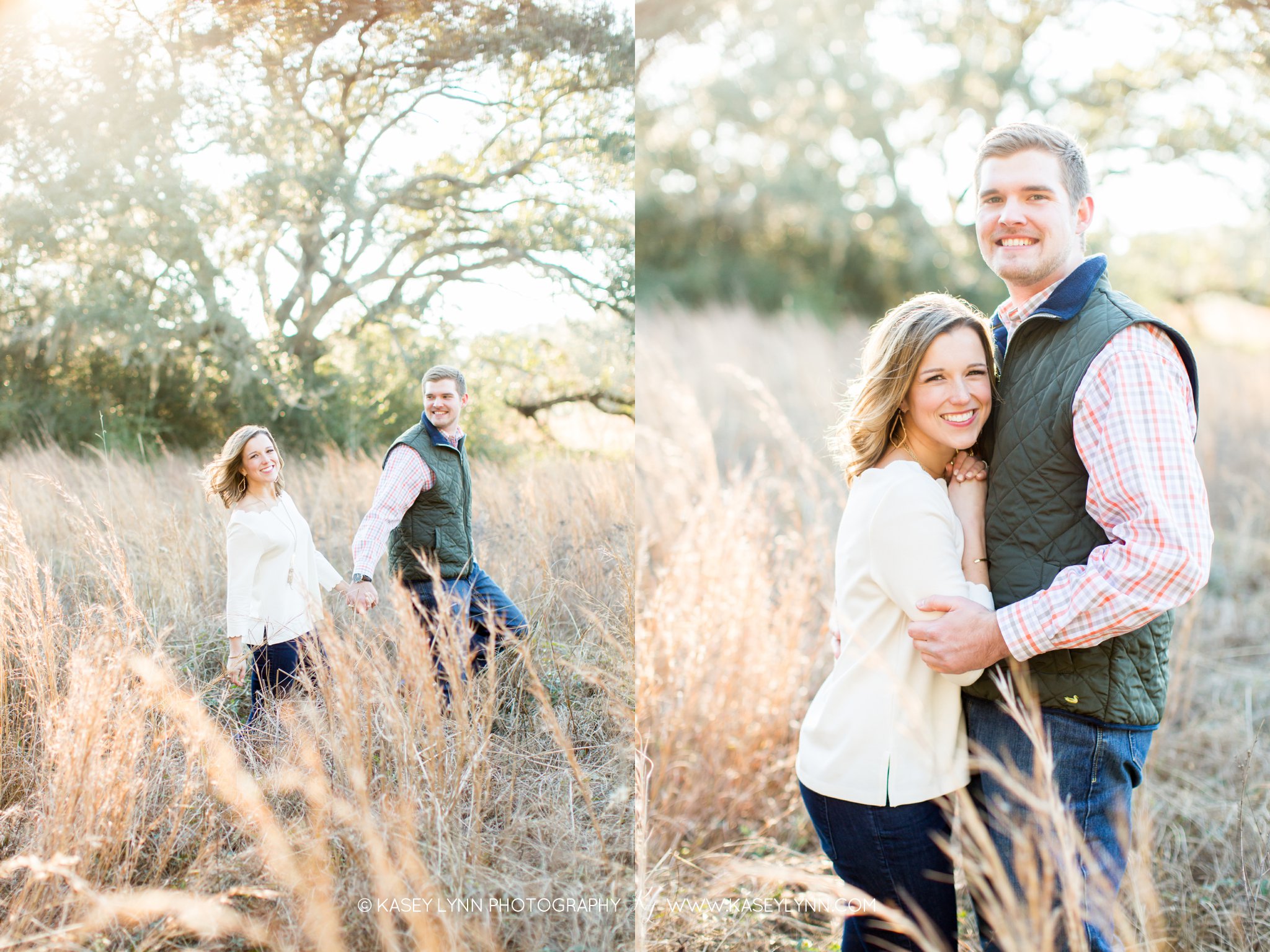 Field Engagement Session / Kasey Lynn Photography