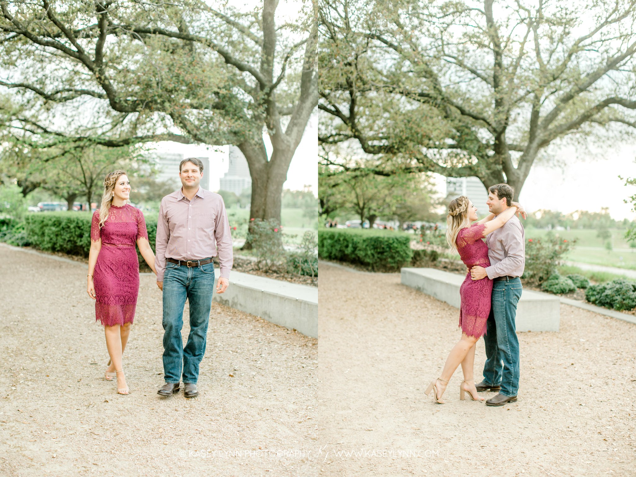 Houston engagement session / Kasey Lynn Photography