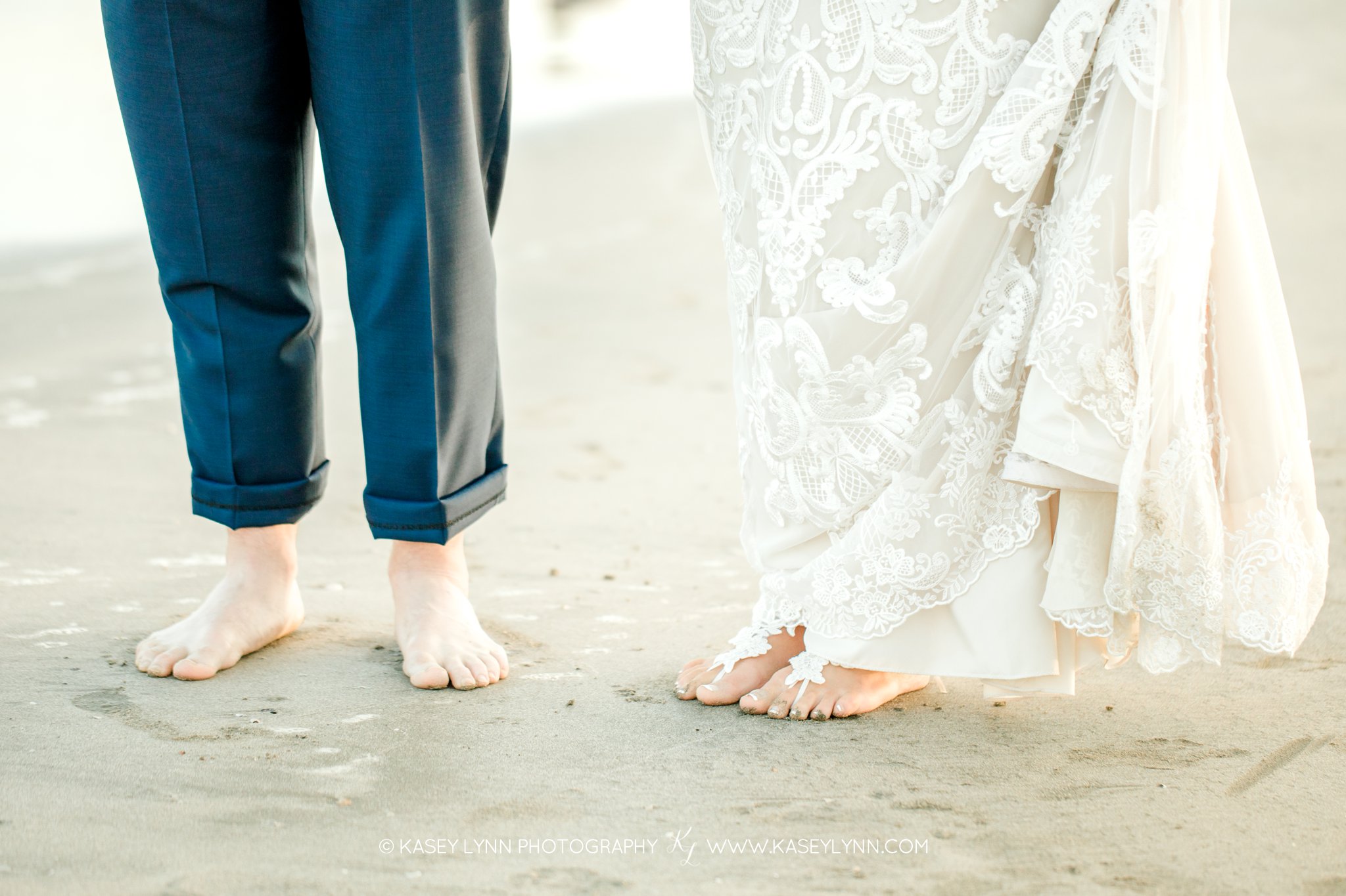 Beach Wedding Photographer / Kasey Lynn Photography