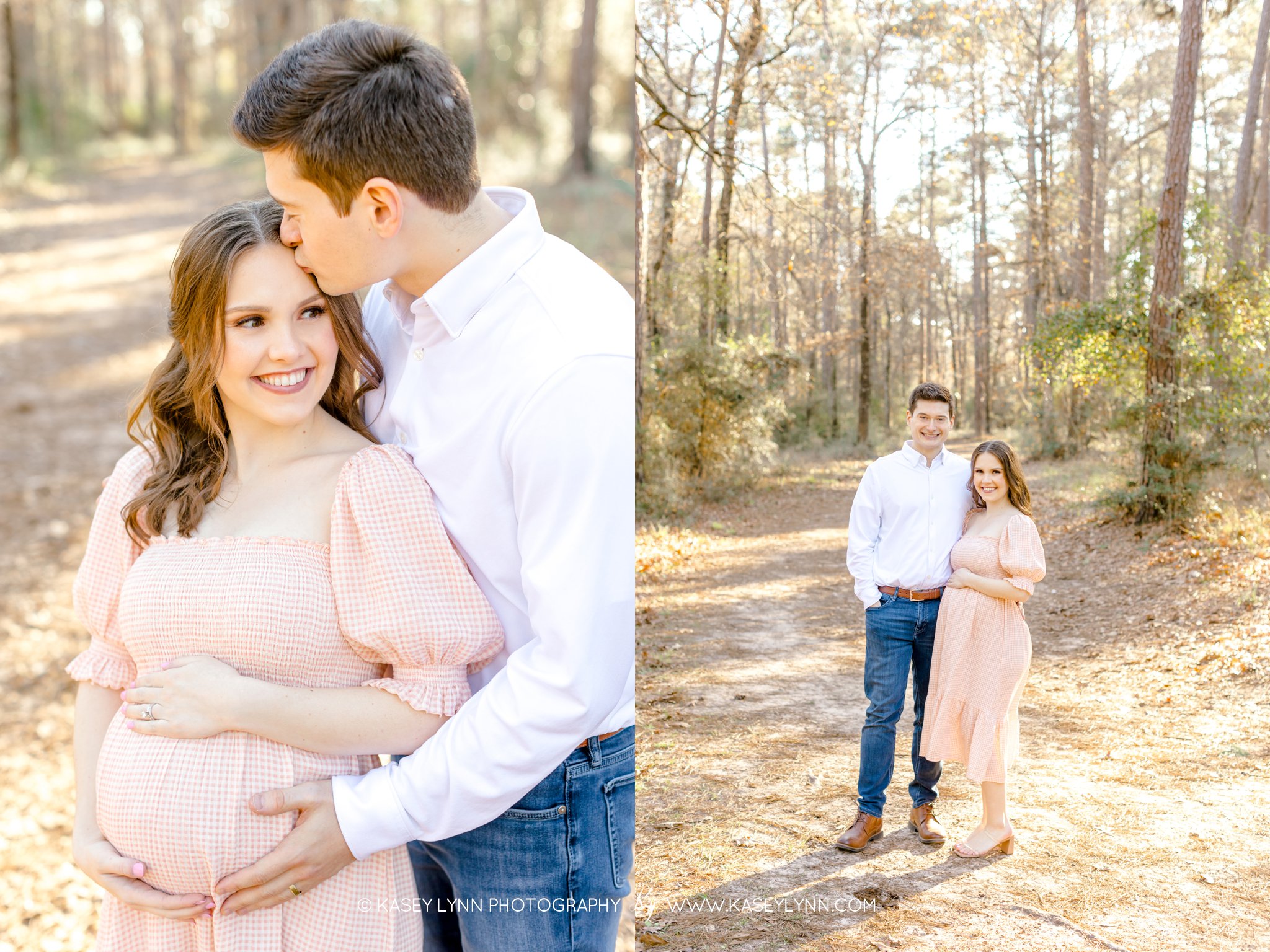 The Woodlands Maternity Session / Kasey Lynn Photography