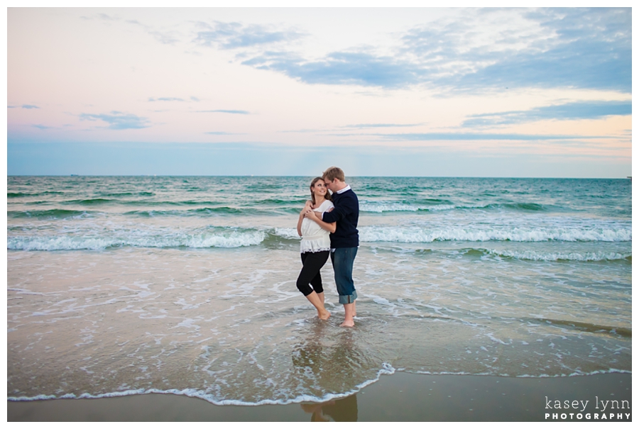 Galveston Engagement Photographer / Kasey Lynn Photography