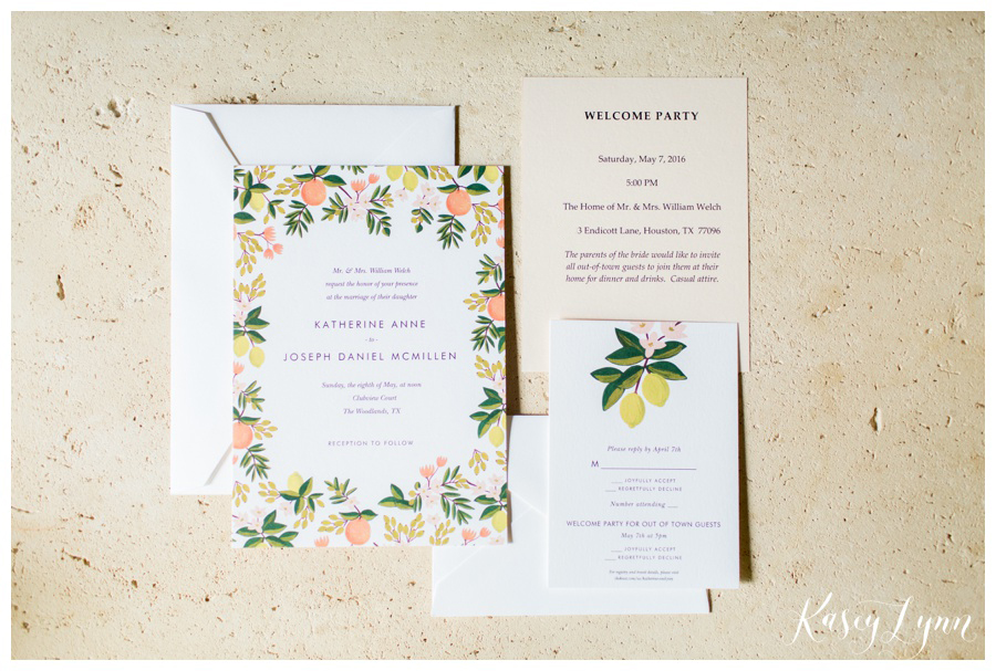 Wedding Invitations / Kasey Lynn Photography