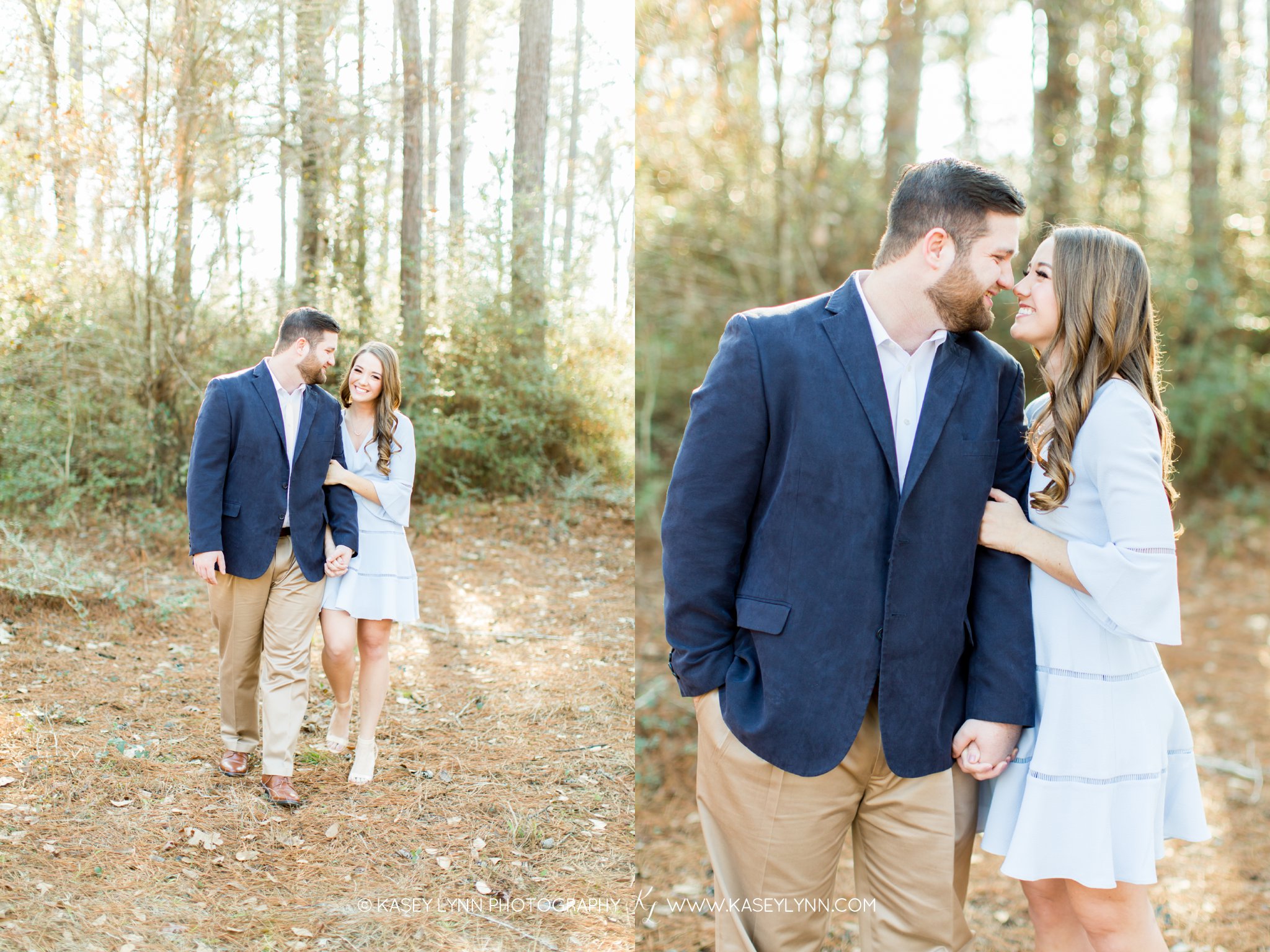 The Woodlands TX Engagement Session / Kasey Lynn Photography