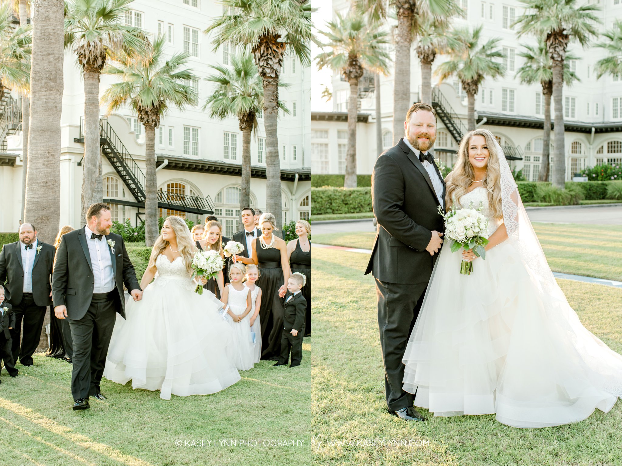 Hotel Galvez Wedding Photographer / Kasey Lynn Photography