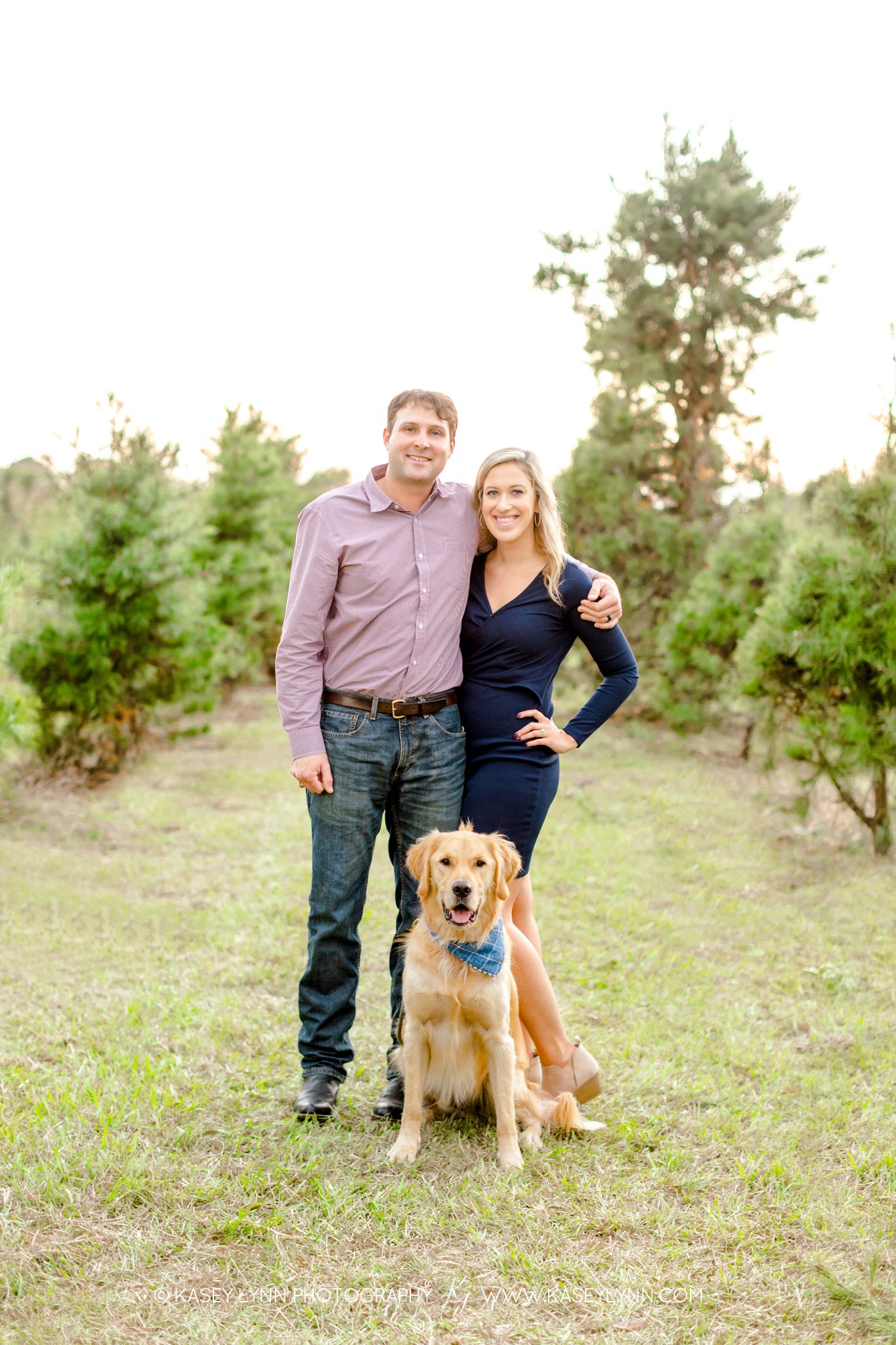 Houston Christmas tree farm session / kasey lynn photography